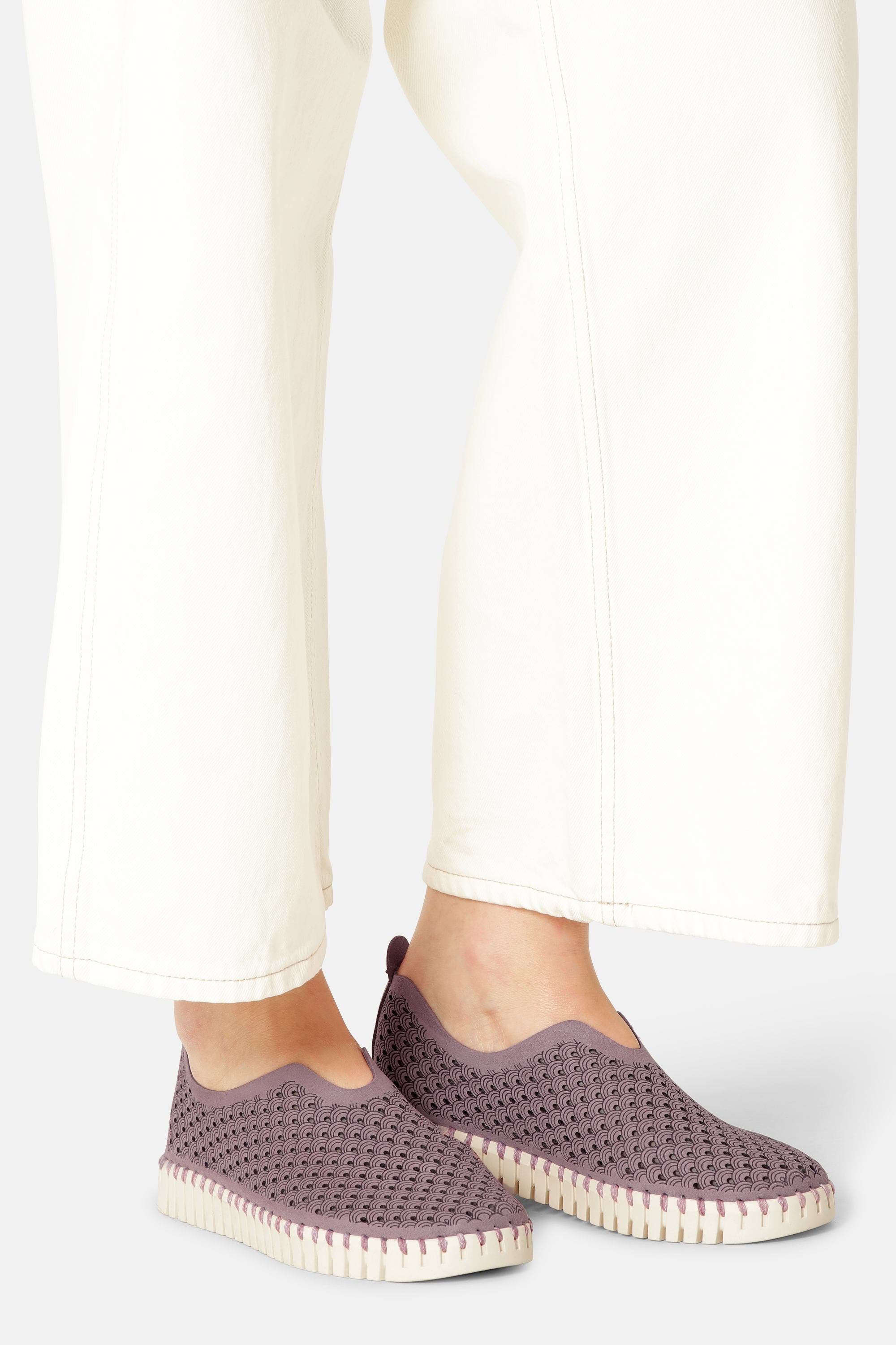 Tulip Mocassins - Mauve Shadows